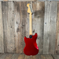 SOLD - Fender Mustang 1972 Competition Red - Mahar's Vintage Guitars