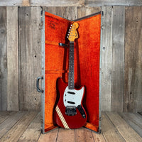 SOLD - Fender Mustang 1972 Competition Red - Mahar's Vintage Guitars