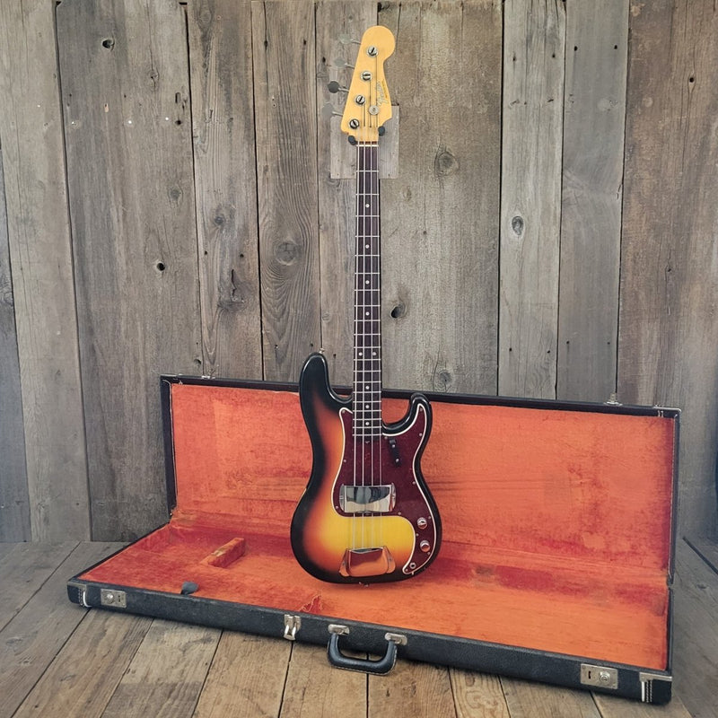 SOLD - Fender Precision Bass - 1966 - Mahar's Vintage Guitars