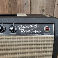 SOLD - Fender Princeton Reverb Black Panel AA764 1967 Clean and All Original Vintage Amp - Mahar's Vintage Guitars