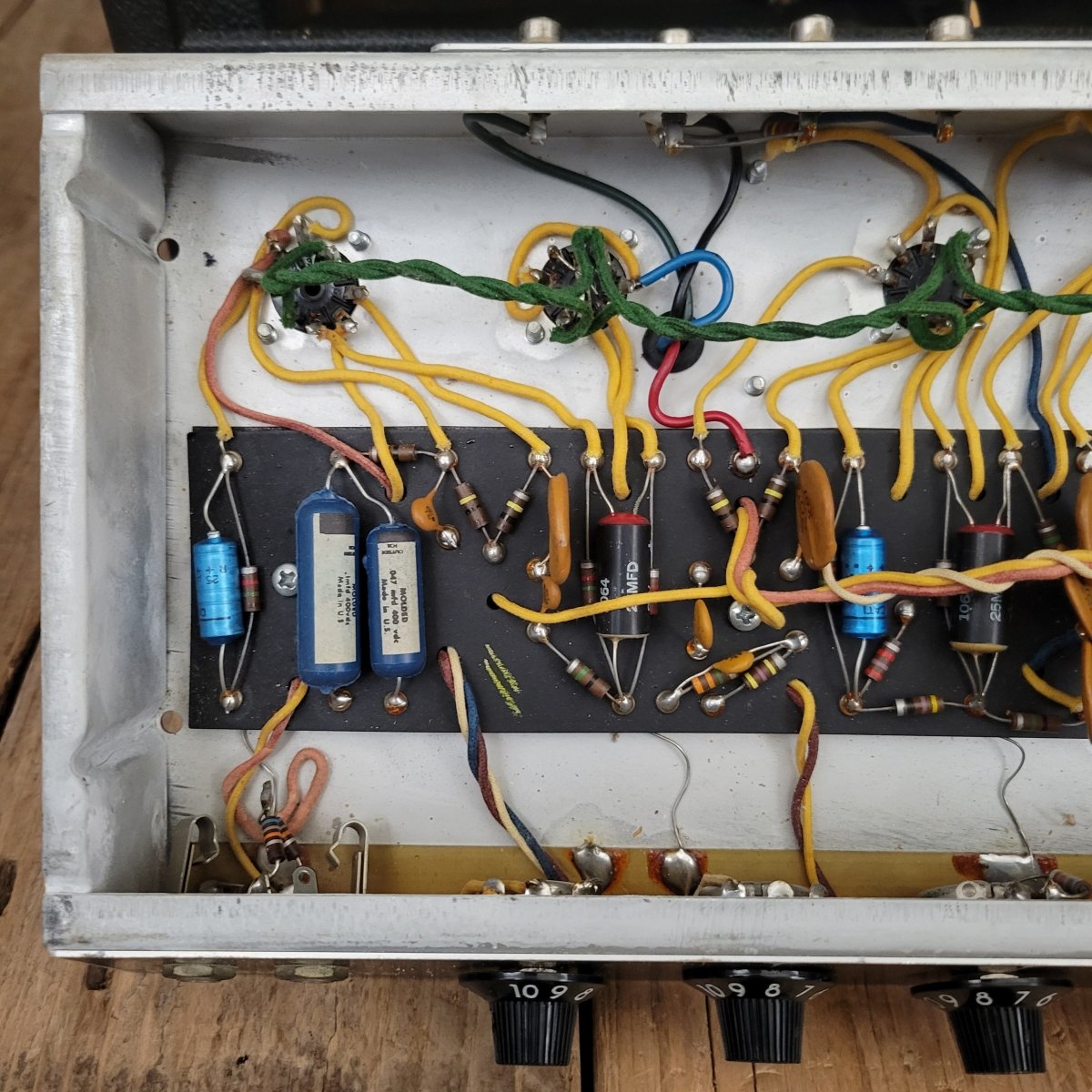 SOLD - Fender Princeton Reverb Black Panel AA764 1967 Clean and All Original Vintage Amp - Mahar's Vintage Guitars