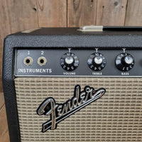 SOLD - Fender Princeton Reverb Black Panel AA764 1967 Clean and All Original Vintage Amp - Mahar's Vintage Guitars