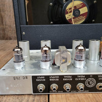 SOLD - Fender Princeton Reverb Black Panel AA764 1967 Clean and All Original Vintage Amp - Mahar's Vintage Guitars