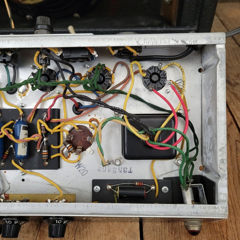 SOLD - Fender Princeton Reverb Black Panel AA764 1967 Clean and All Original Vintage Amp - Mahar's Vintage Guitars