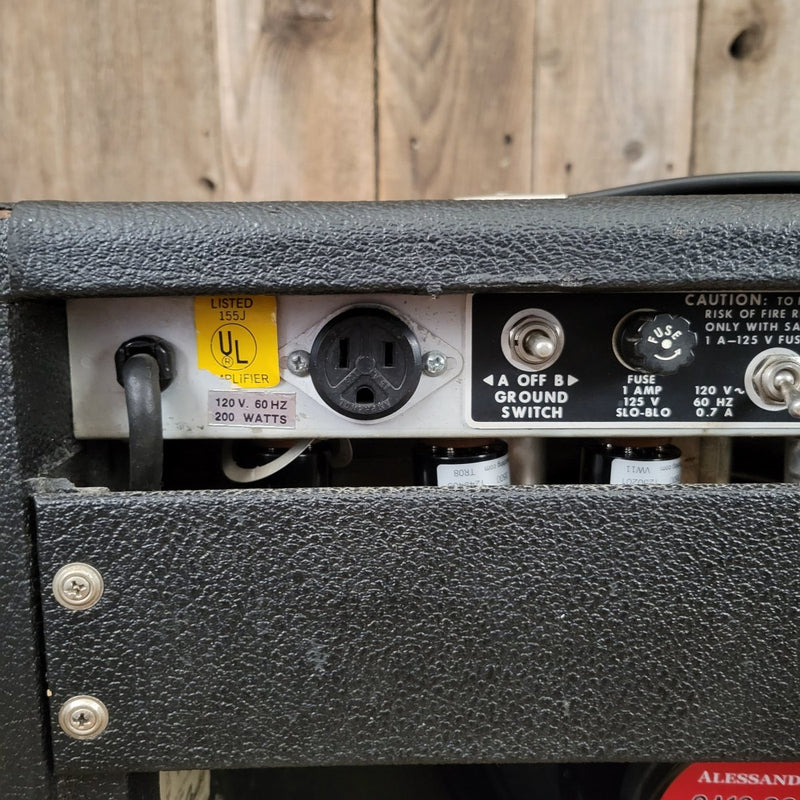 SOLD - Fender Princeton Reverb Silverface 1980 - Mahar's Vintage Guitars