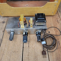 SOLD - Fender Princeton Tweed 5E2 1955 Rare Early Narrow Panel Variant Large Cabinet - Mahar's Vintage Guitars