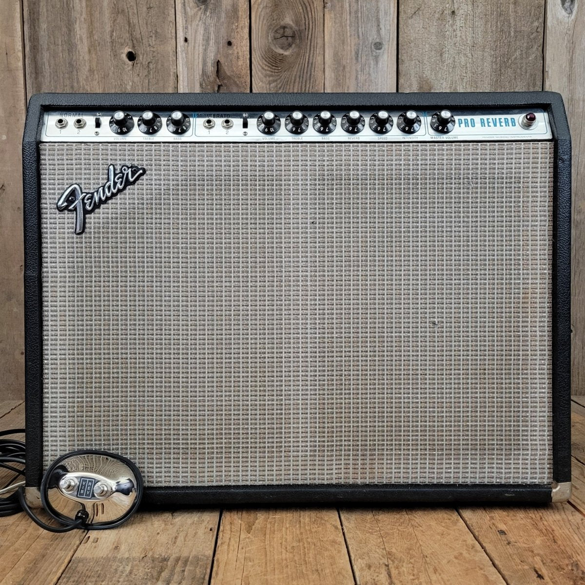 SOLD - Fender Pro Reverb 2x12 1975 vintage tube guitar amp - Mahar's Vintage Guitars