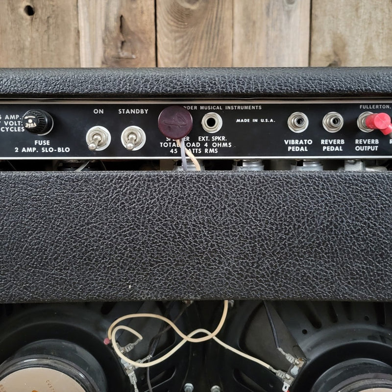SOLD - Fender Pro Reverb 2x12 1975 vintage tube guitar amp - Mahar's Vintage Guitars