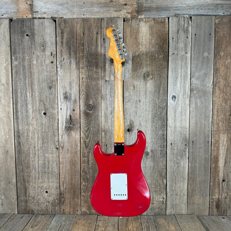SOLD - Fender Stratocaster 1961 Dakota Red Refin - Mahar's Vintage Guitars