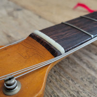 SOLD - Fender Stratocaster 1966 Refret Sunburst - Mahar's Vintage Guitars