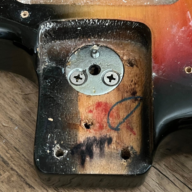 SOLD - Fender Stratocaster 1974 Sunburst - Mahar's Vintage Guitars