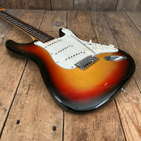 SOLD - Fender Stratocaster 1974 Sunburst - Mahar's Vintage Guitars