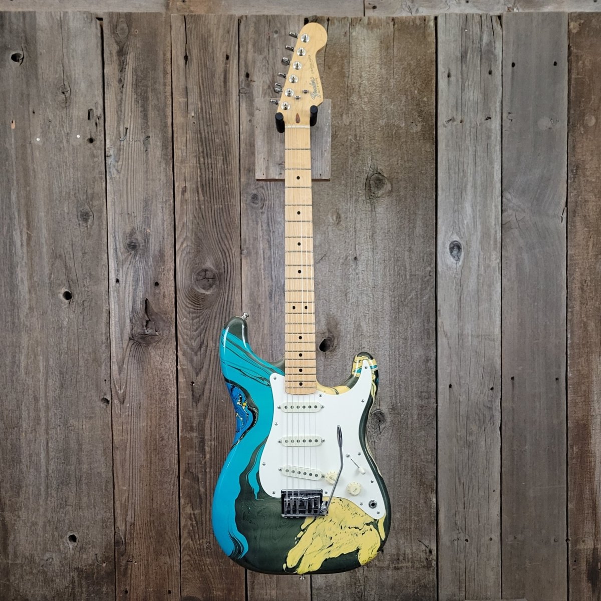 SOLD - Fender Stratocaster Bowling Ball Blue - 1983 - Mahar's Vintage Guitars