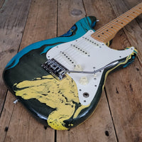 SOLD - Fender Stratocaster Bowling Ball Blue - 1983 - Mahar's Vintage Guitars
