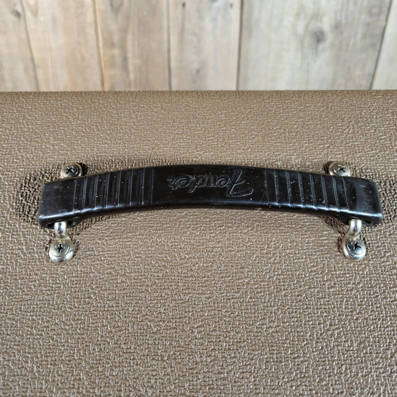 SOLD - Fender Super Amp 6GA - 4 Brown Tolex Wheat Grille 1962 Serviced - Mahar's Vintage Guitars