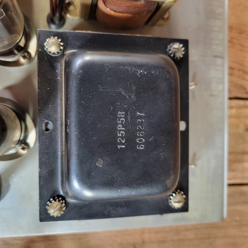 SOLD - Fender Super Amp 6GA - 4 Brown Tolex Wheat Grille 1962 Serviced - Mahar's Vintage Guitars