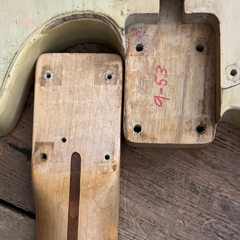 SOLD - Fender Telecaster 1953 Blackguard - Mahar's Vintage Guitars