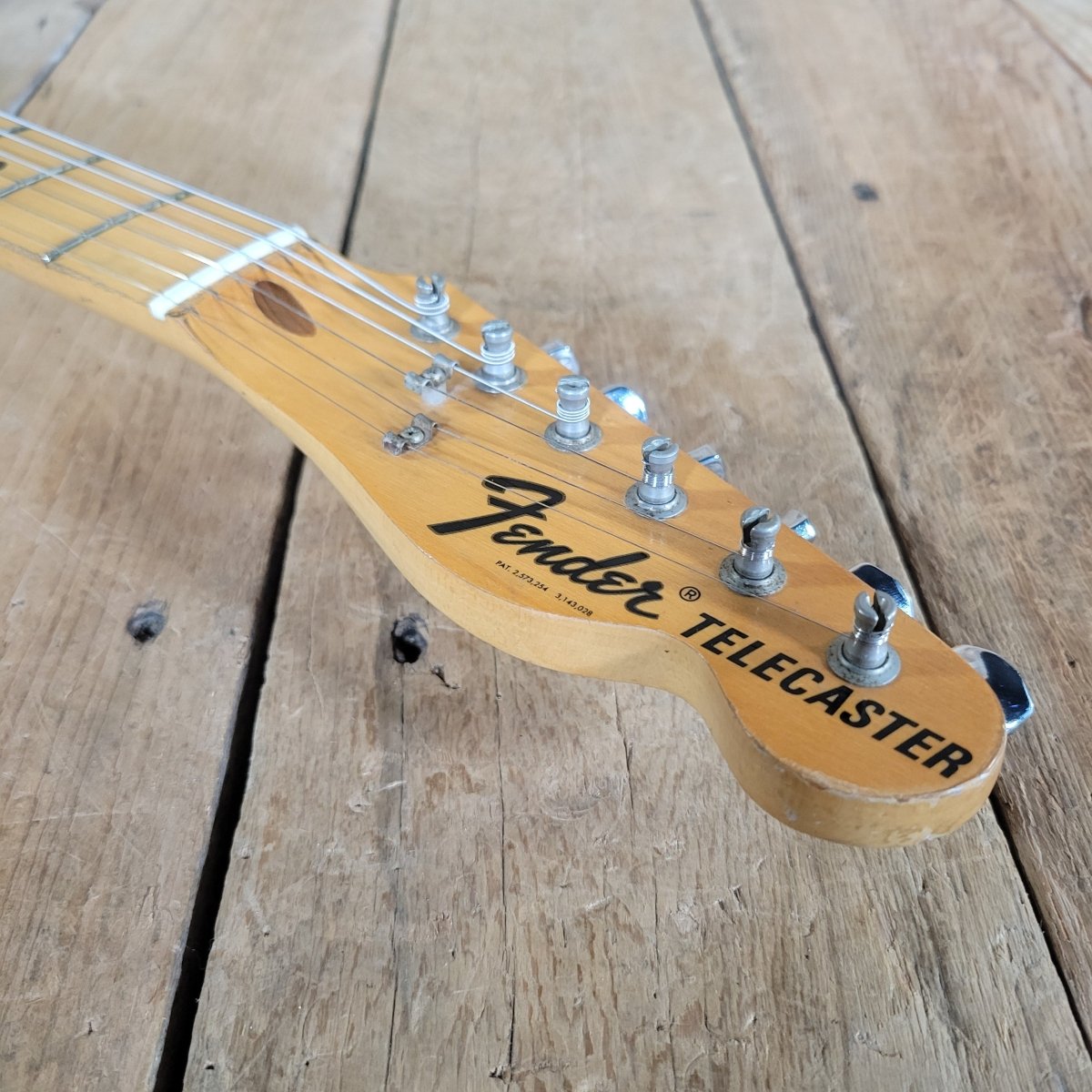 SOLD - Fender Telecaster 1975 Blonde – 100% Original Vintage Electric Guitar - Mahar's Vintage Guitars