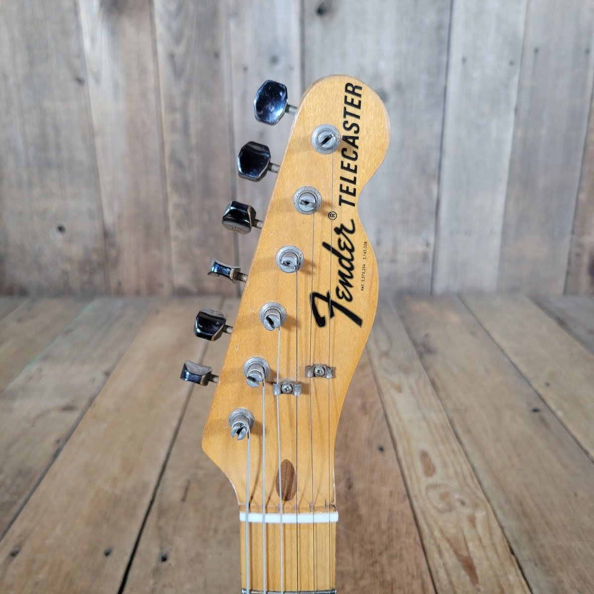 SOLD - Fender Telecaster 1975 Blonde – 100% Original Vintage Electric Guitar - Mahar's Vintage Guitars