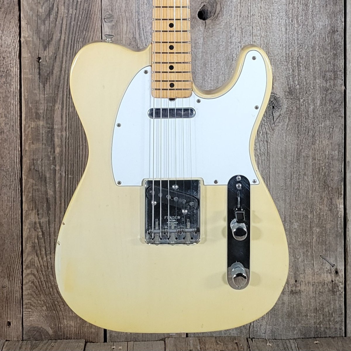 SOLD - Fender Telecaster 1975 Blonde – 100% Original Vintage Electric Guitar - Mahar's Vintage Guitars
