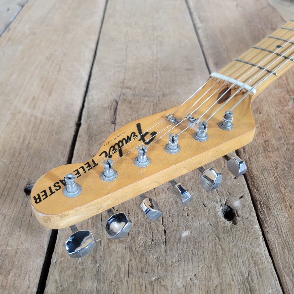 SOLD - Fender Telecaster 1975 Blonde – 100% Original Vintage Electric Guitar - Mahar's Vintage Guitars