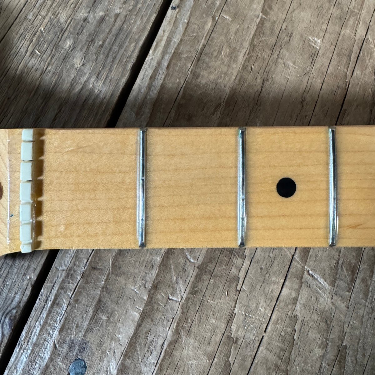 SOLD - Fender Telecaster 1975 White Blonde - Mahar's Vintage Guitars