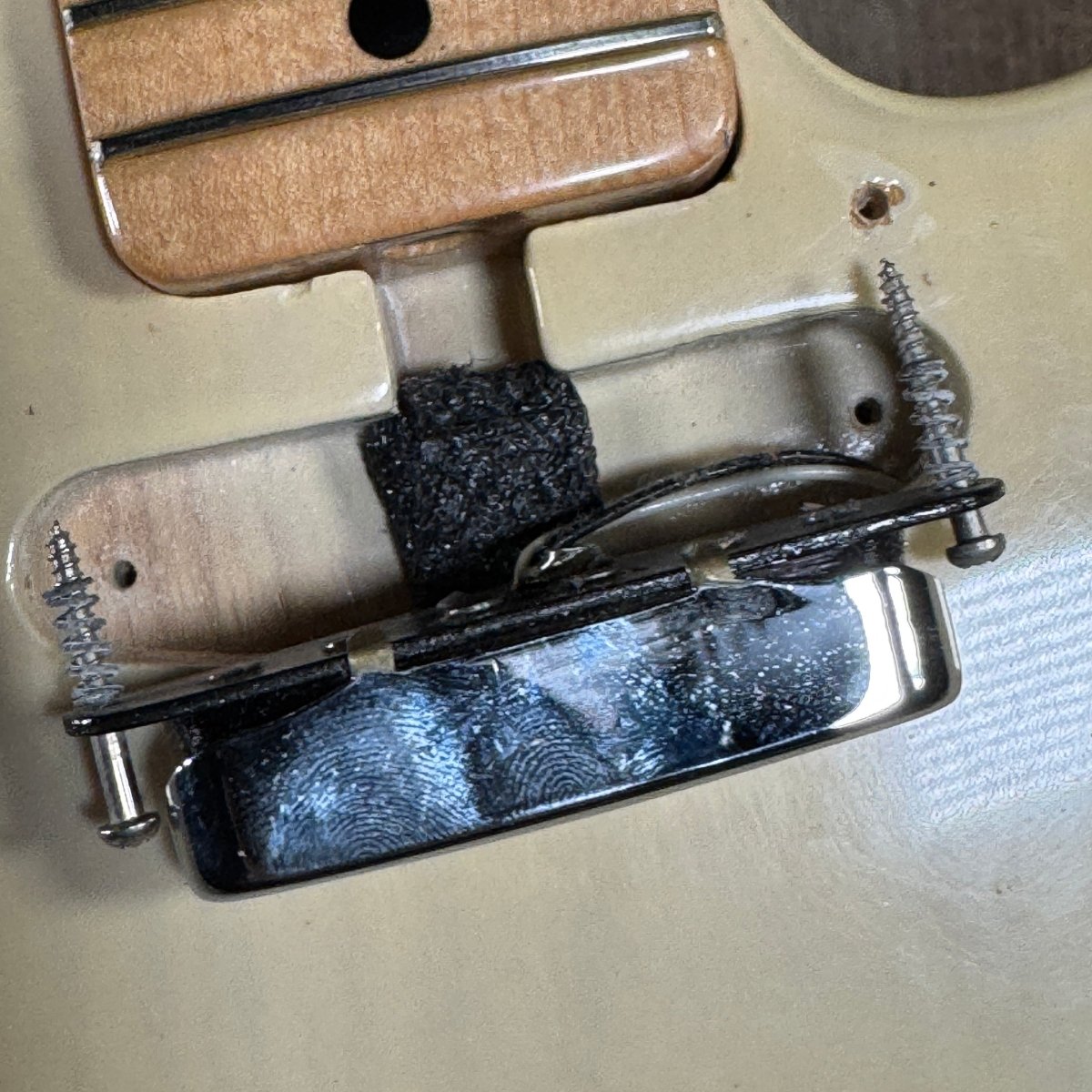 SOLD - Fender Telecaster 1975 White Blonde - Mahar's Vintage Guitars