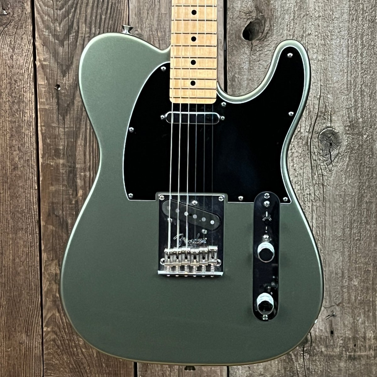 SOLD - Fender Telecaster American Standard 2013 Jade Pearl Metallic - Mahar's Vintage Guitars