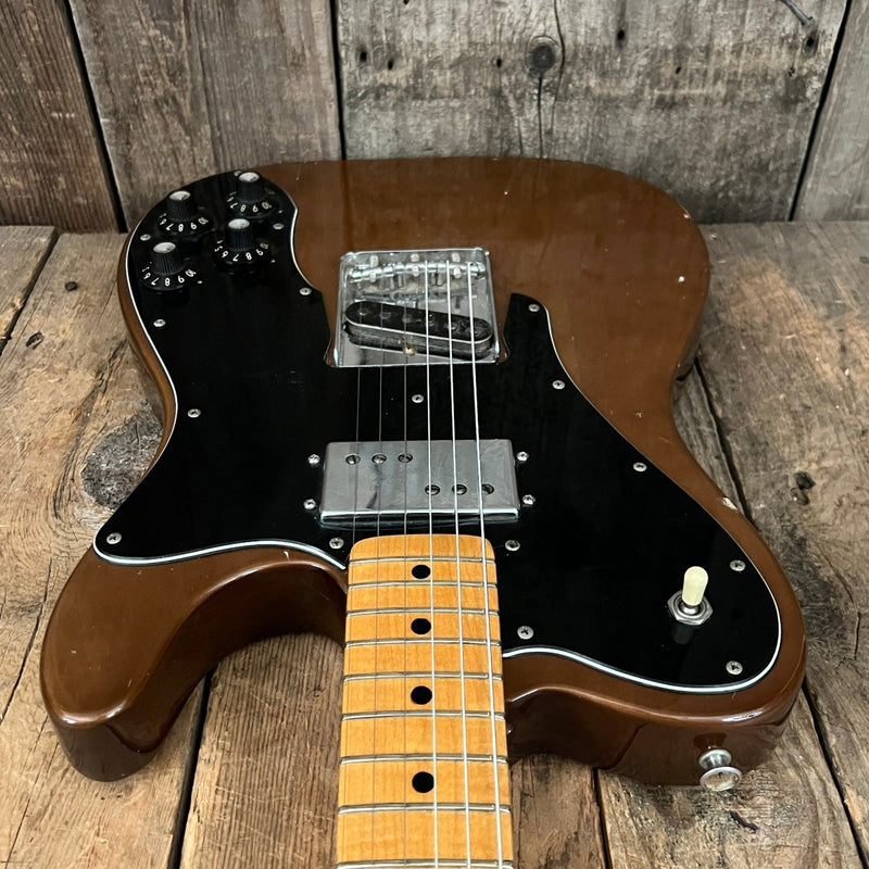 SOLD - Fender Telecaster Custom 1974 Mocha - Mahar's Vintage Guitars