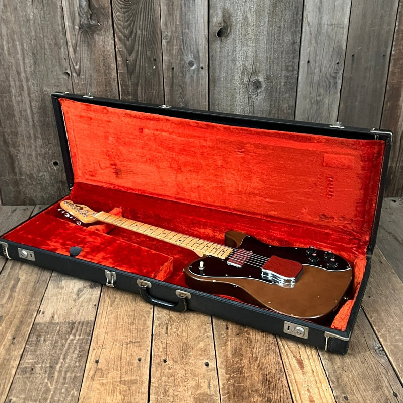 SOLD - Fender Telecaster Custom 1974 Mocha - Mahar's Vintage Guitars