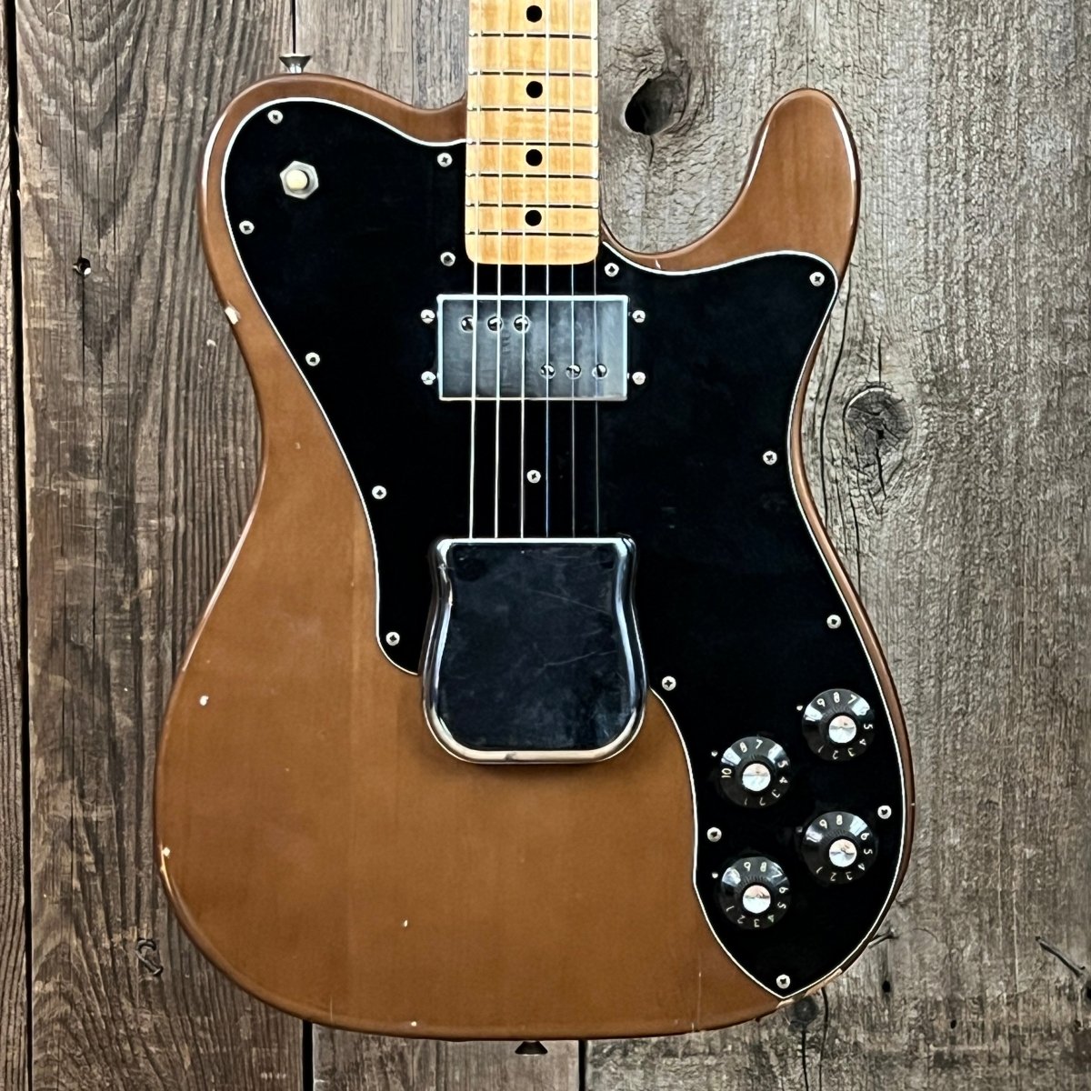SOLD - Fender Telecaster Custom 1974 Mocha - Mahar's Vintage Guitars