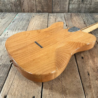 SOLD - Fender Telecaster Deluxe 1973 Refinished Natural Refinished - Mahar's Vintage Guitars