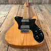 SOLD - Fender Telecaster Deluxe 1973 Refinished Natural Refinished - Mahar's Vintage Guitars