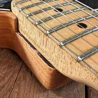 SOLD - Fender Telecaster Deluxe 1973 Refinished Natural Refinished - Mahar's Vintage Guitars