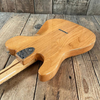 SOLD - Fender Telecaster Deluxe 1973 Refinished Natural Refinished - Mahar's Vintage Guitars