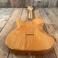 SOLD - Fender Telecaster Deluxe 1973 Refinished Natural Refinished - Mahar's Vintage Guitars