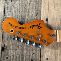 SOLD - Fender Telecaster Deluxe 1973 Refinished Natural Refinished - Mahar's Vintage Guitars