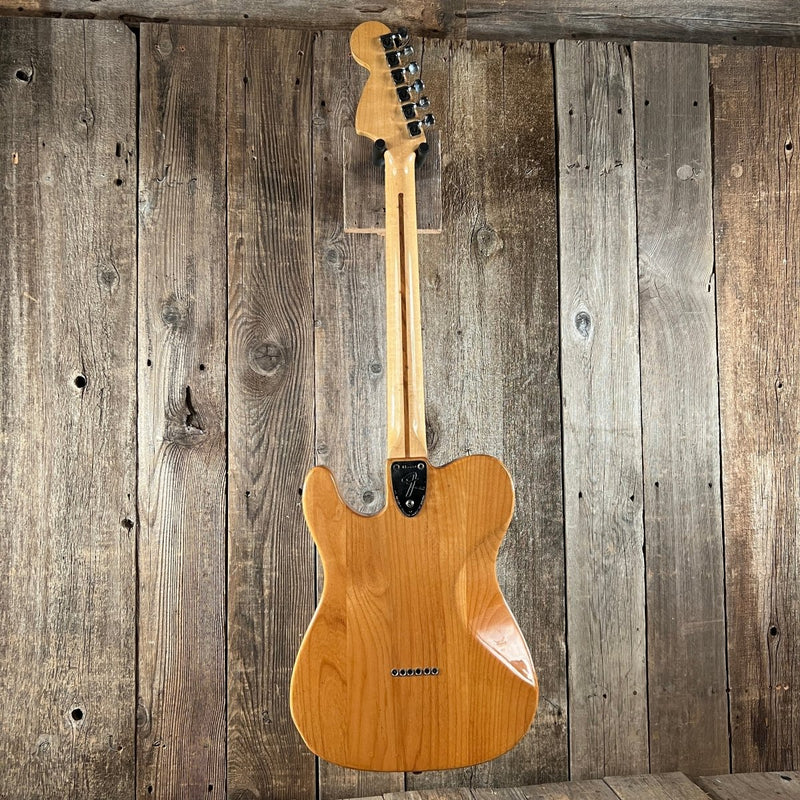 SOLD - Fender Telecaster Deluxe 1973 Refinished Natural Refinished - Mahar's Vintage Guitars