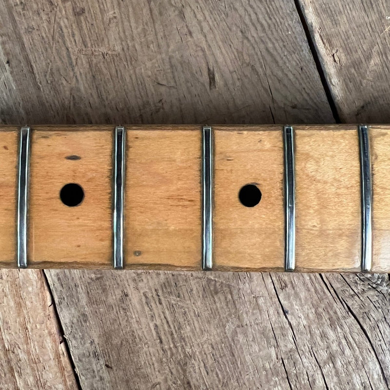 SOLD - Fender Telecaster Deluxe 1973 Refinished Natural Refinished - Mahar's Vintage Guitars