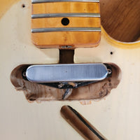 SOLD - Fender Telecaster Player's Grade Maple Cap Nitro Finish 1968 Blonde - Mahar's Vintage Guitars