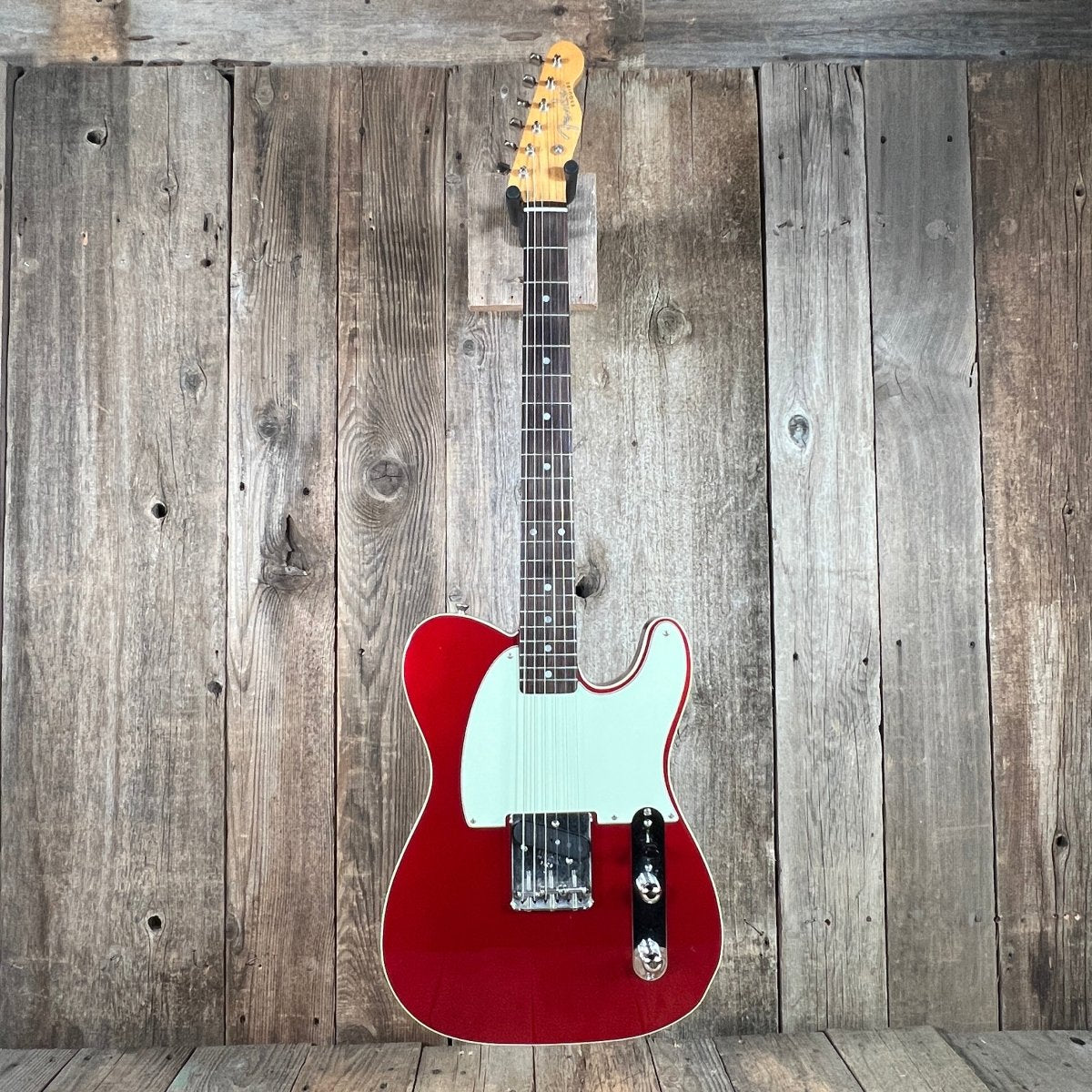 SOLD - Fender TLC - 62B MIJ '62 Reissue Esquire Custom 1986 Candy Apple Red - Mahar's Vintage Guitars