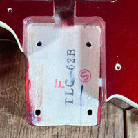 SOLD - Fender TLC - 62B MIJ '62 Reissue Esquire Custom 1986 Candy Apple Red - Mahar's Vintage Guitars