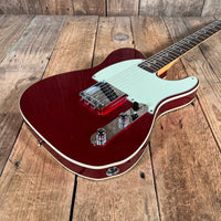 SOLD - Fender TLC - 62B MIJ '62 Reissue Esquire Custom 1986 Candy Apple Red - Mahar's Vintage Guitars