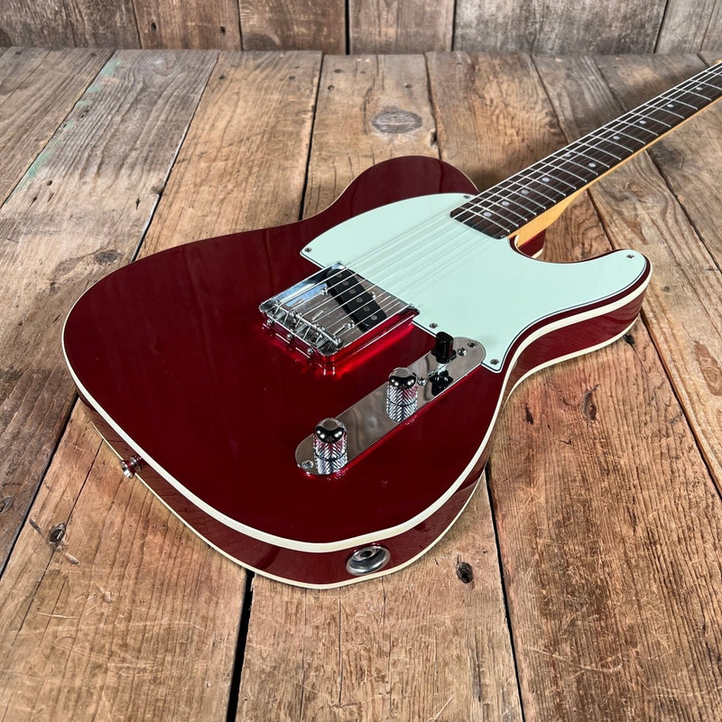 SOLD - Fender TLC - 62B MIJ '62 Reissue Esquire Custom 1986 Candy Apple Red - Mahar's Vintage Guitars