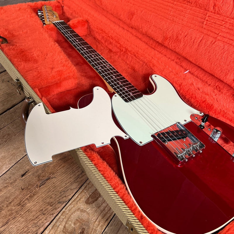 SOLD - Fender TLC - 62B MIJ '62 Reissue Esquire Custom 1986 Candy Apple Red - Mahar's Vintage Guitars