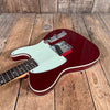 SOLD - Fender TLC - 62B MIJ '62 Reissue Esquire Custom 1986 Candy Apple Red - Mahar's Vintage Guitars
