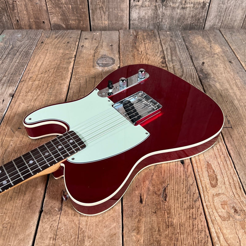 SOLD - Fender TLC - 62B MIJ '62 Reissue Esquire Custom 1986 Candy Apple Red - Mahar's Vintage Guitars