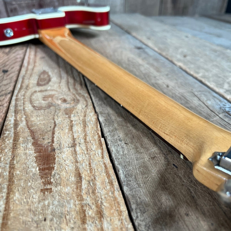 SOLD - Fender TLC - 62B MIJ '62 Reissue Esquire Custom 1986 Candy Apple Red - Mahar's Vintage Guitars