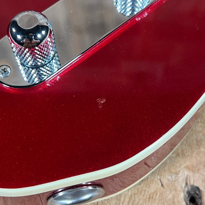 SOLD - Fender TLC - 62B MIJ '62 Reissue Esquire Custom 1986 Candy Apple Red - Mahar's Vintage Guitars