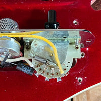 SOLD - Fender TLC - 62B MIJ '62 Reissue Esquire Custom 1986 Candy Apple Red - Mahar's Vintage Guitars